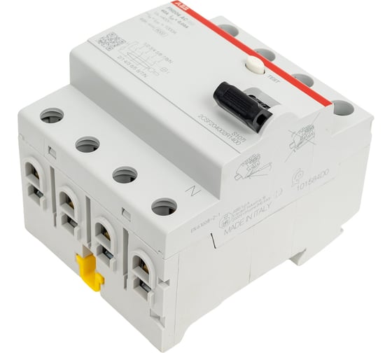 Выключатель дифференциального тока ABB 4 модуля FH204 AC-40/0,03 2CSF204002R1400