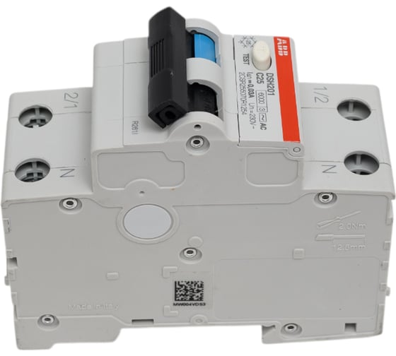 Автоматический выключатель дифференциального тока ABB DSH201 C25 AC30 2CSR255070R1254