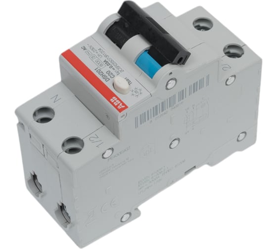 Автоматический выключатель дифференциального тока ABB DSH201 C20 AC30 2CSR255070R1204