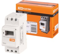 Таймер TDM ELECTRIC электронный ТЭ15-1мин/7дн-16on/off-16А-DIN SQ1503-0005
