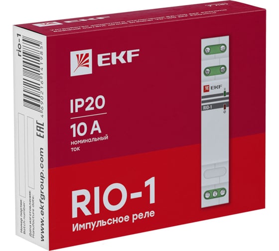 Импульсное реле EKF PROxima rio-1