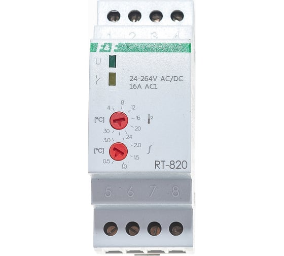 Регулятор температуры F&F RT-820 EA07.001.001