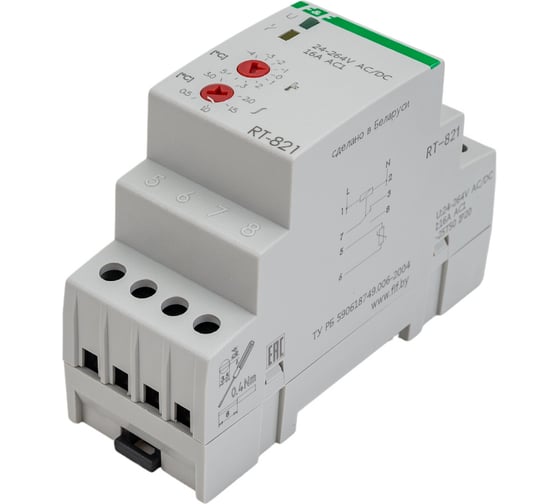 Регулятор температуры F&F RT-821 EA07.001.003
