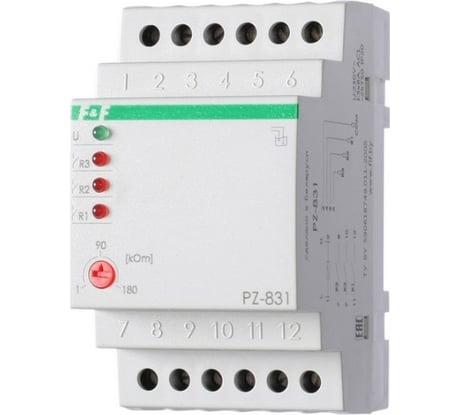 Трехуровневое реле контроля уровня жидкости F&F PZ-831, EA08.001.004