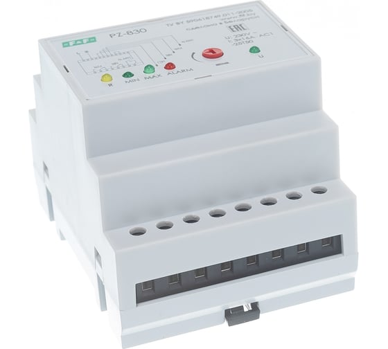 Трехуровневое реле контроля уровня жидкости  F&F PZ-830 EA08.001.003