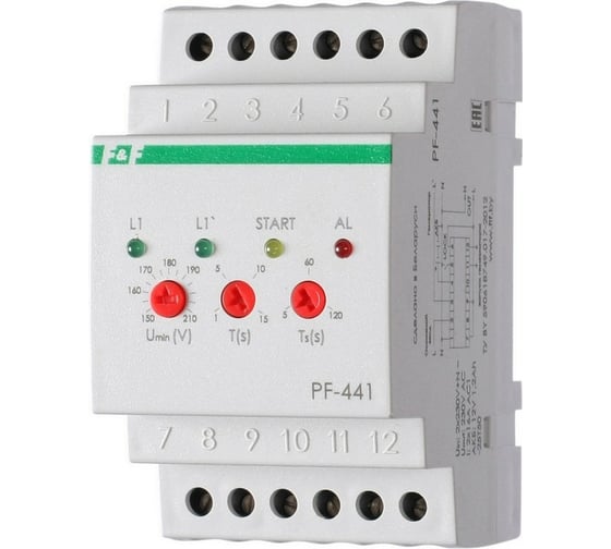 Автоматический переключатель фаз F&F, PF-441 EA04.005.002 16059881