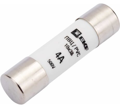 Плавкая цилиндрическая вставка EKF ПВЦ 10х38 4А PROxima 20шт pvc-10x38-4