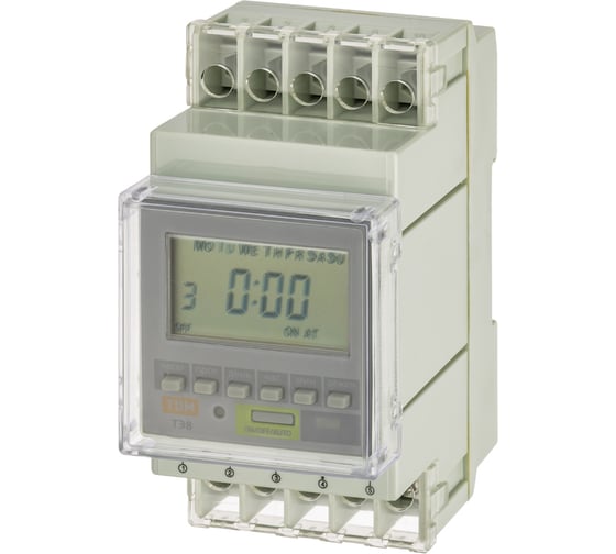 Таймер TDM ELECTRIC электронный ТЭ8A-1мин/7дн-8on/off-16А-DIN SQ1503-0002