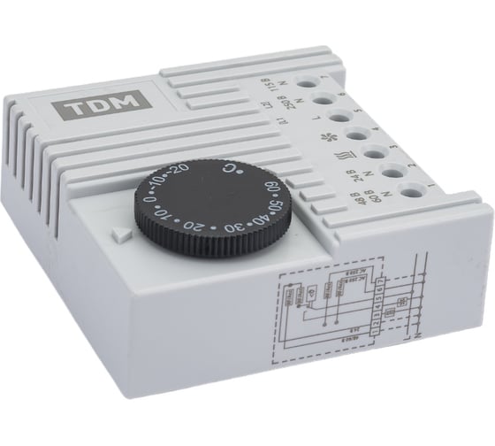 Термостат TDM ELECTRIC NO/NC 10/5A 230В SQ0832-0018
