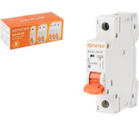 Автоматический выключатель ЮПИТЕР ВА47-29 1Р 40А 4,5кА х-ка С JP7501-40