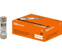 Плавкая вставка ПВЦ-С3 14х51 TDM ELECTRIC 10А AQ0729-0015