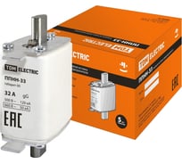 Плавкая вставка TDM ELECTRIC ППНН-33 габарит 00, 32А SQ0713-0003