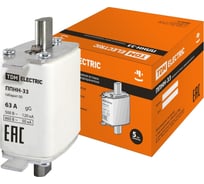 Плавкая вставка TDM ELECTRIC ППНН-33 габарит 00, 63А SQ0713-0006