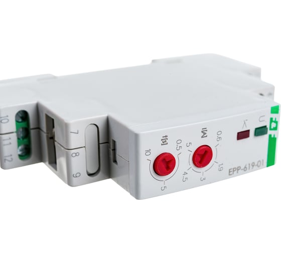 Реле тока F&F EPP-619-1, 0.6-5А EA03.004.005
