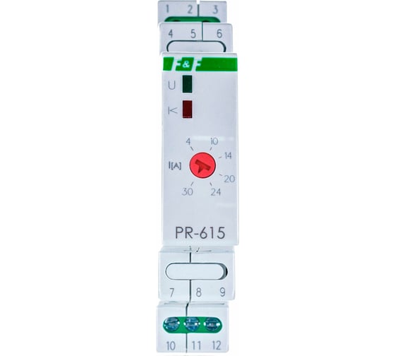 Реле тока F&F PR-615 EA03.003.006