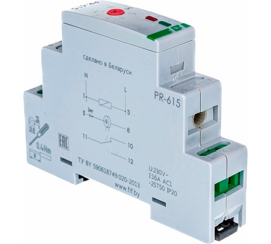 Реле тока F&F PR-615 EA03.003.006