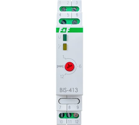 Бистабильное реле F&F BIS-413, с лестничным автоматом EA01.005.003