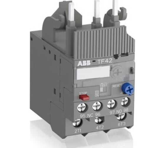 Реле перегрузки тепловое ABB TF42-1.3 диапазон уставки 1,00-1,30А для контакторов AF09-AF38 1SAZ721201R1025