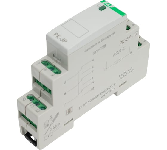 Промежуточное реле F&F PK-3P/Un12V EA06.001.010