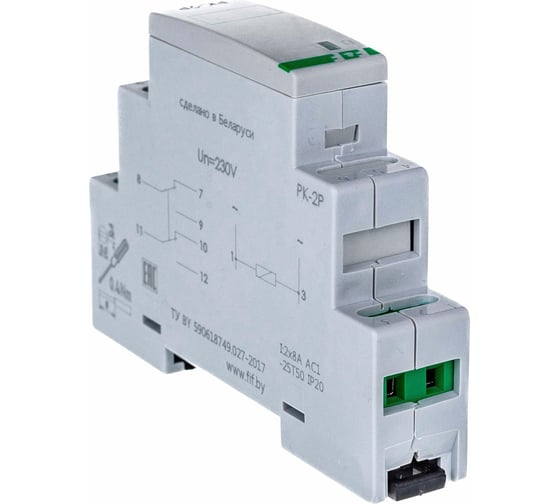 Промежуточное реле F&F PK-2P/Un230V EA06.001.009