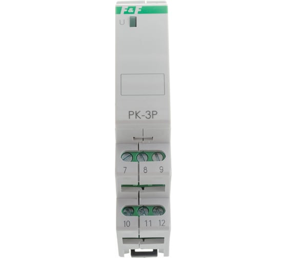 Промежуточное реле F&F PK-3P/Un220V EA06.001.023