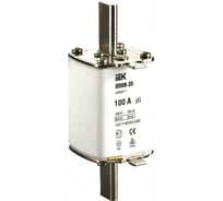 Плавкая вставка IEK ППНИ-35 100А габарит 1 ИЭК DPP30-100