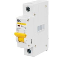 Автоматический 1-полюсный выключатель IEK 16А, В ВА47-29 4.5кА MVA20-1-016-B