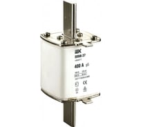 Плавкая вставка IEK ППНИ-37 400А габарит 2 ИЭК DPP40-400 15165394
