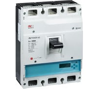 Автоматический выключатель EKF AV POWER-4/3 1000А, 50kA, ETU6.0, mccb-43-1000-6.0-av