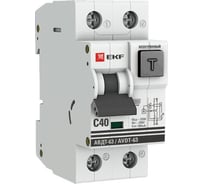 Дифференциальный автомат EKF PROxima АВДТ-63 40А/100мА, 6кА DA63-40-100e 16182637