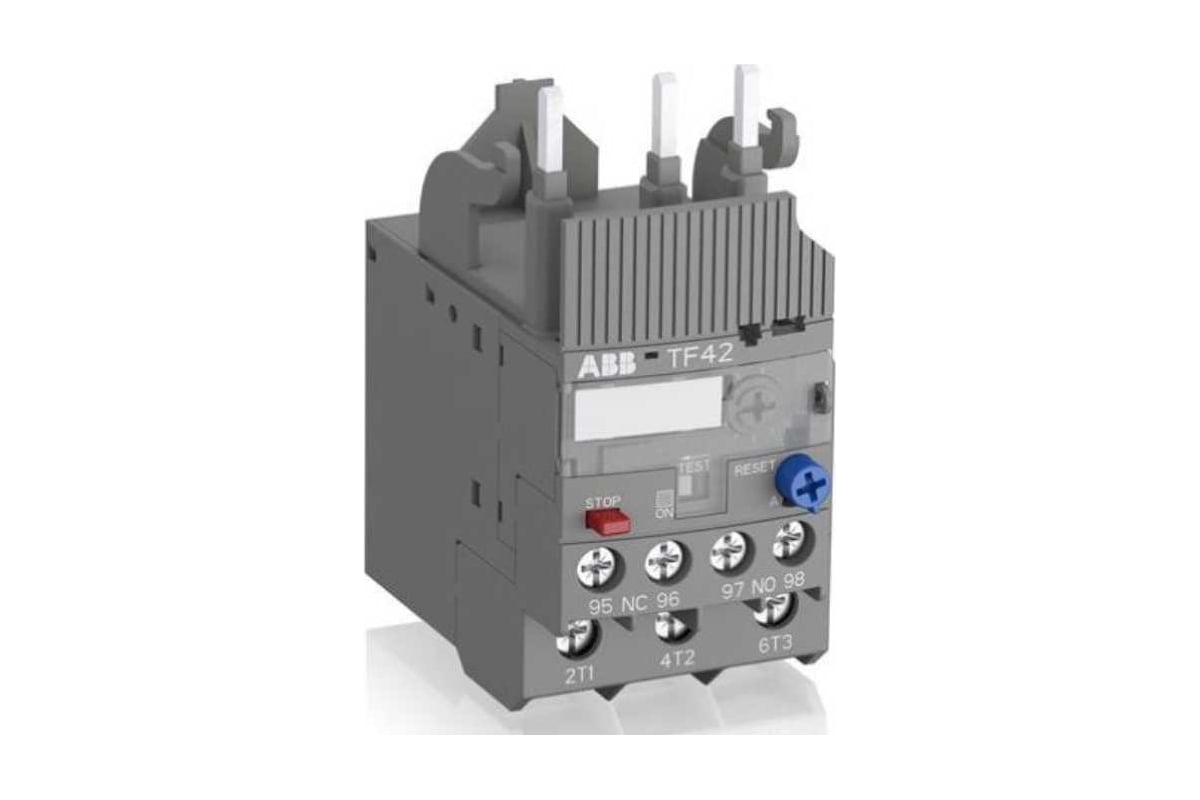 Тепловое реле перезагрузки ABB TF42-4.2 диапазон уставки 3.10...4,20А ...