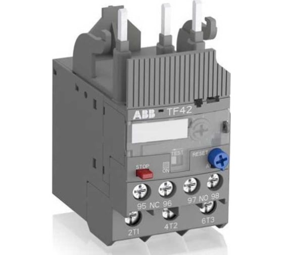 Тепловое реле перезагрузки ABB TF42-4.2 диапазон уставки 3.10...4,20А для контакторов AF09-AF38 1SAZ721201R1035 1