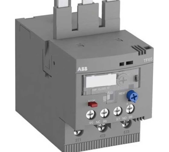 Тепловое реле перегрузки ABB TF65-53 диапазон уставки 44.0 - 53.0А для контакторов AF40, AF52, AF65 1SAZ811201R1005
