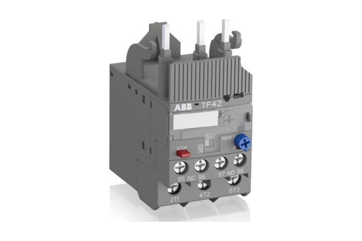 Тепловое реле перегрузки ABB TF42-10 диапазон уставки 7,6…10А для ...