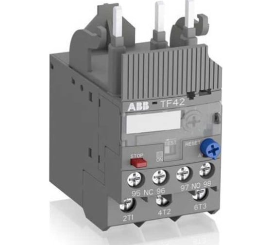 Тепловое реле перегрузки ABB TF42-10 диапазон уставки 7,6…10А для контакторов AF09-AF38 1SAZ721201R1043 1