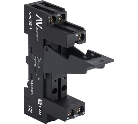 Промежуточное реле EKF AVERES slim, РM 25/1, 20 шт rms-25-1