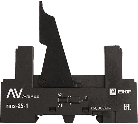 Промежуточное реле EKF AVERES slim, РM 25/1, 20 шт rms-25-1