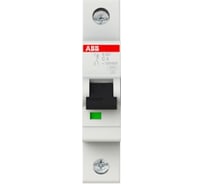 Автоматический выключатель ABB, однополюсный, 4А, С, S201, 6кА 2CDS251001R0044
