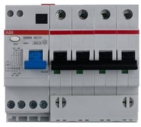 Автоматический выключатель ABB, дифференциальный, АВДТ, DS204, 4п, 16А, 30мА, C, AC 2CSR254001R1164