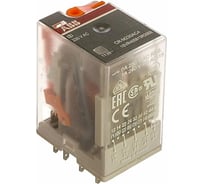 Промежуточное реле ABB, CR-M230AC4, 6А, 220В, 4ПК, CR-M, без индикации, без розетки, 1SVR405613R3000