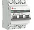 Автоматический выключатель EKF 3P, 5А, 4,5kA, ВА 47-63, PROxima mcb4763-3-05C-pro 1