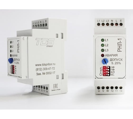 Реле контроля напряжения и линии TDS РНЛ-1 tds45791