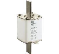 Плавкая вставка IEK ППНИ-37, 315А, габарит 2, ИЭК DPP40-315
