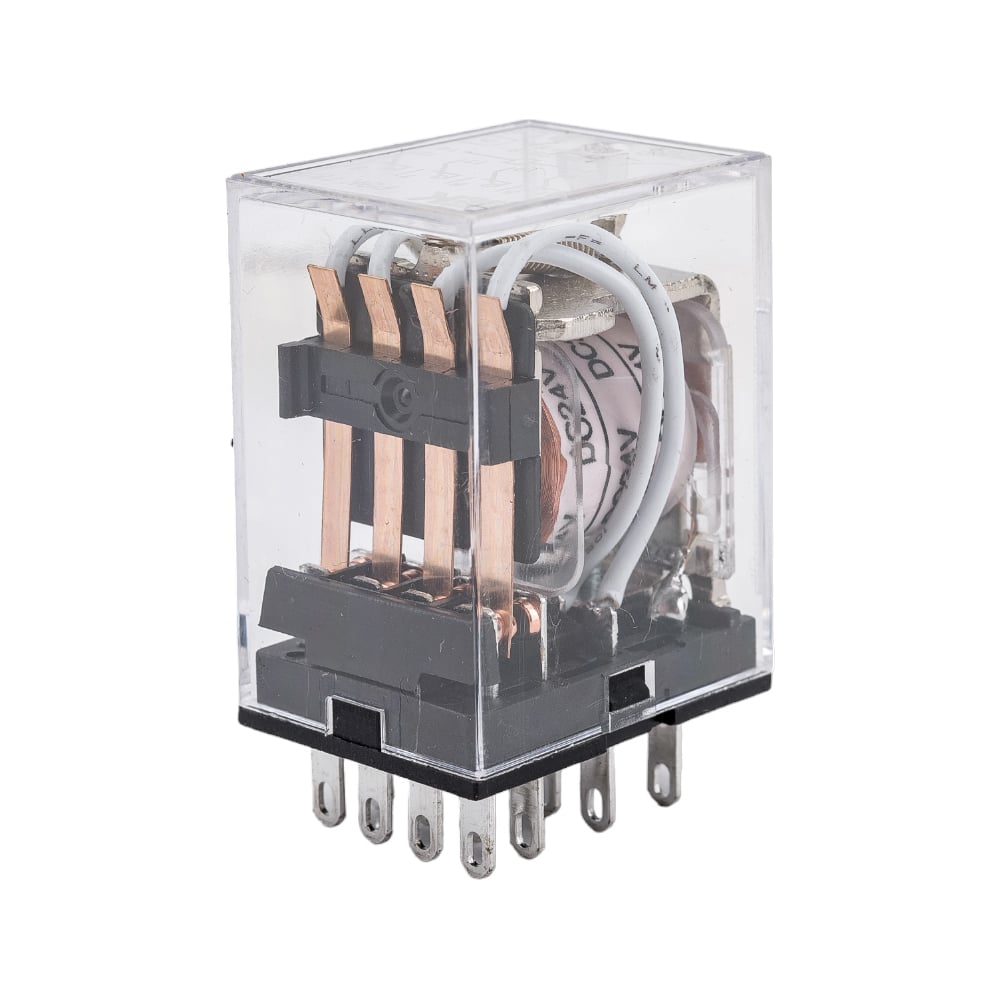 Промежуточное реле IEK, РЭК, 78-4, 3А, 24В, DC, ИЭК RRP20-4-03-024D ...