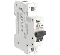 Автоматический выключатель IEK ARMAT M06N-DC, 1P, B, 63А AR-M06N-1-B063DC