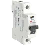 Автоматический выключатель IEK ARMAT M06N-DC, 1P, L, 5А AR-M06N-1-L005DC