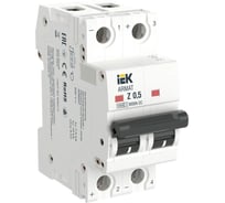 Автоматический выключатель IEK ARMAT M06N-DC, 2P, Z, 0,5А AR-M06N-2-Z0D5DC