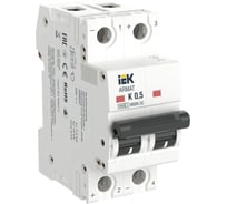 Автоматический выключатель IEK ARMAT M06N-DC, 2P, K, 0,5А AR-M06N-2-K0D5DC