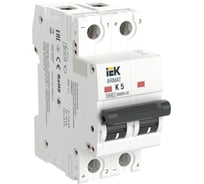 Автоматический выключатель IEK ARMAT M06N-DC, 2P, K, 5А AR-M06N-2-K005DC