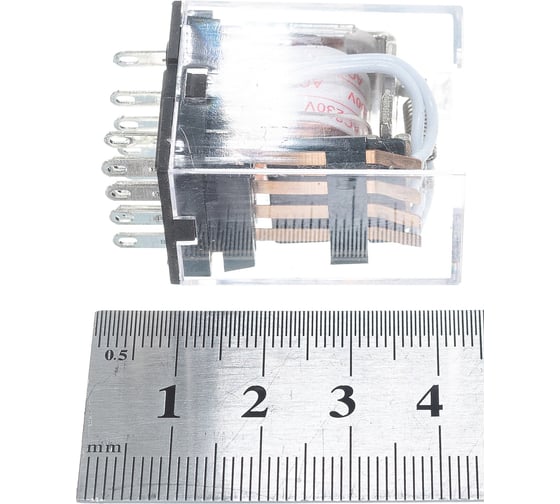 Промежуточное реле IEK, РЭК, 78-4, 3А, 220В, АС, ИЭК RRP20-4-03-220A